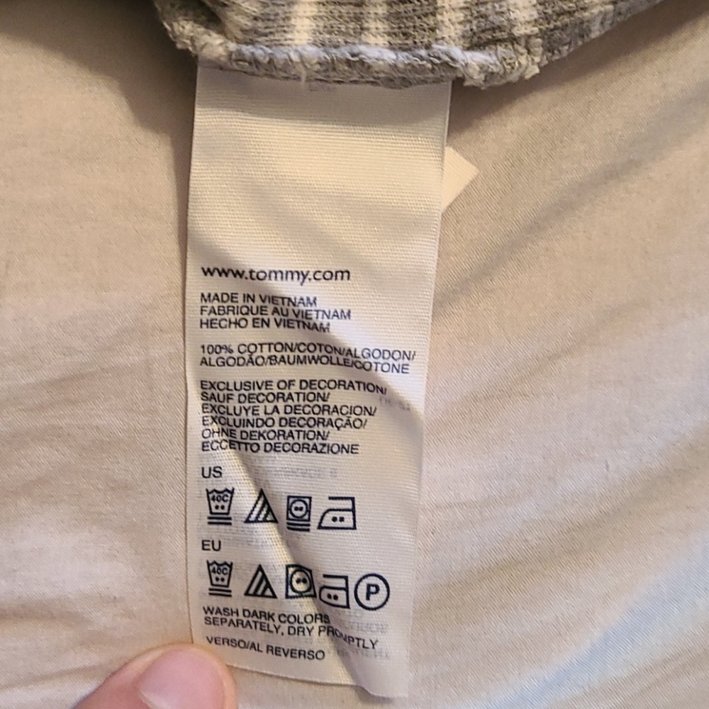 Mens long sleeve Tommy Hilfiger shirt - Picture 5 of 7